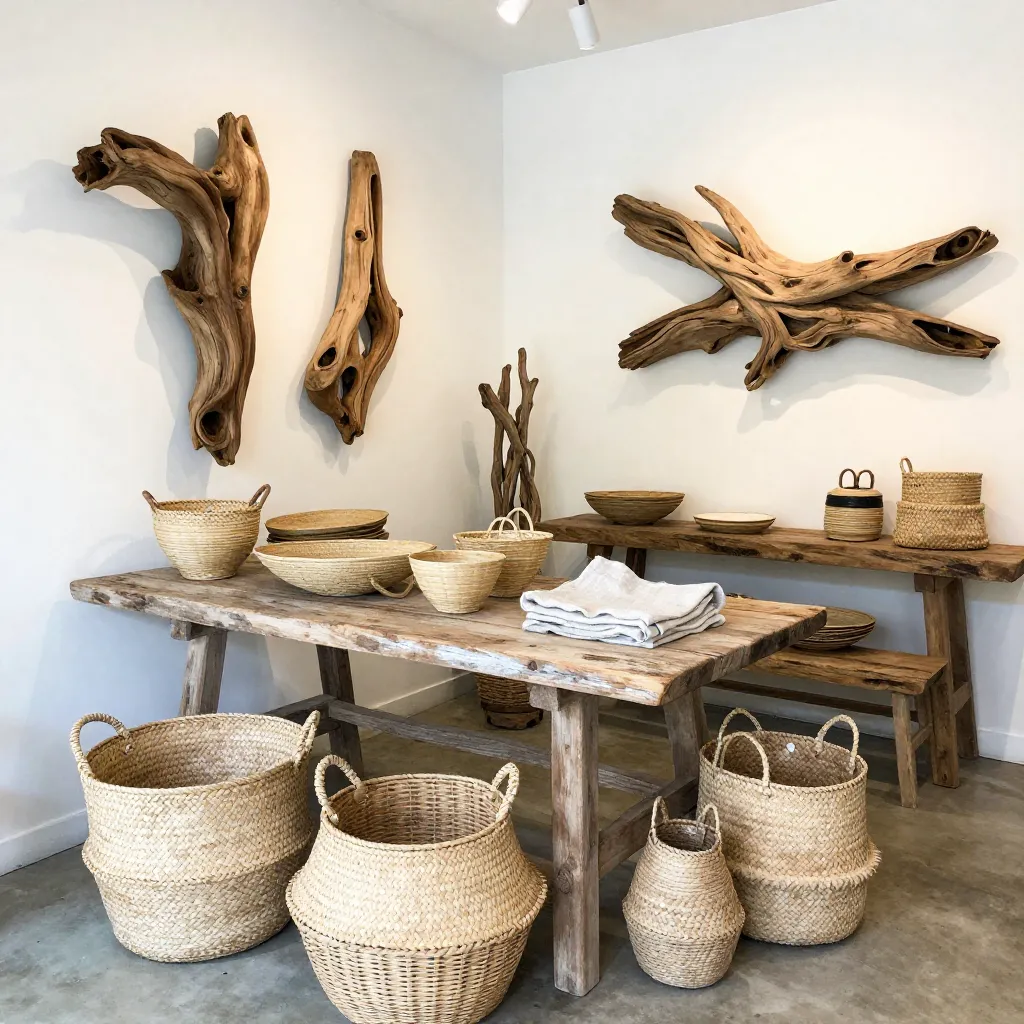 Nautical decor pieces