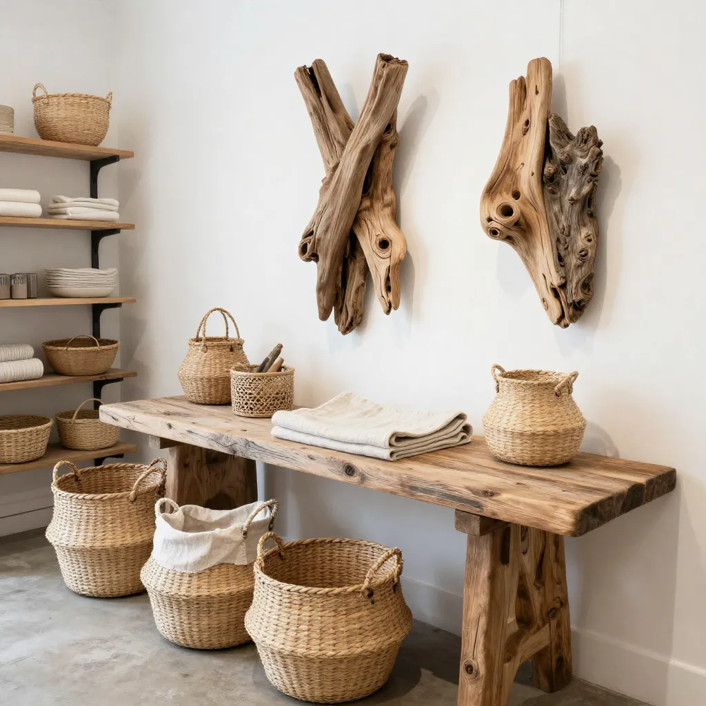 Light wood and linen interior