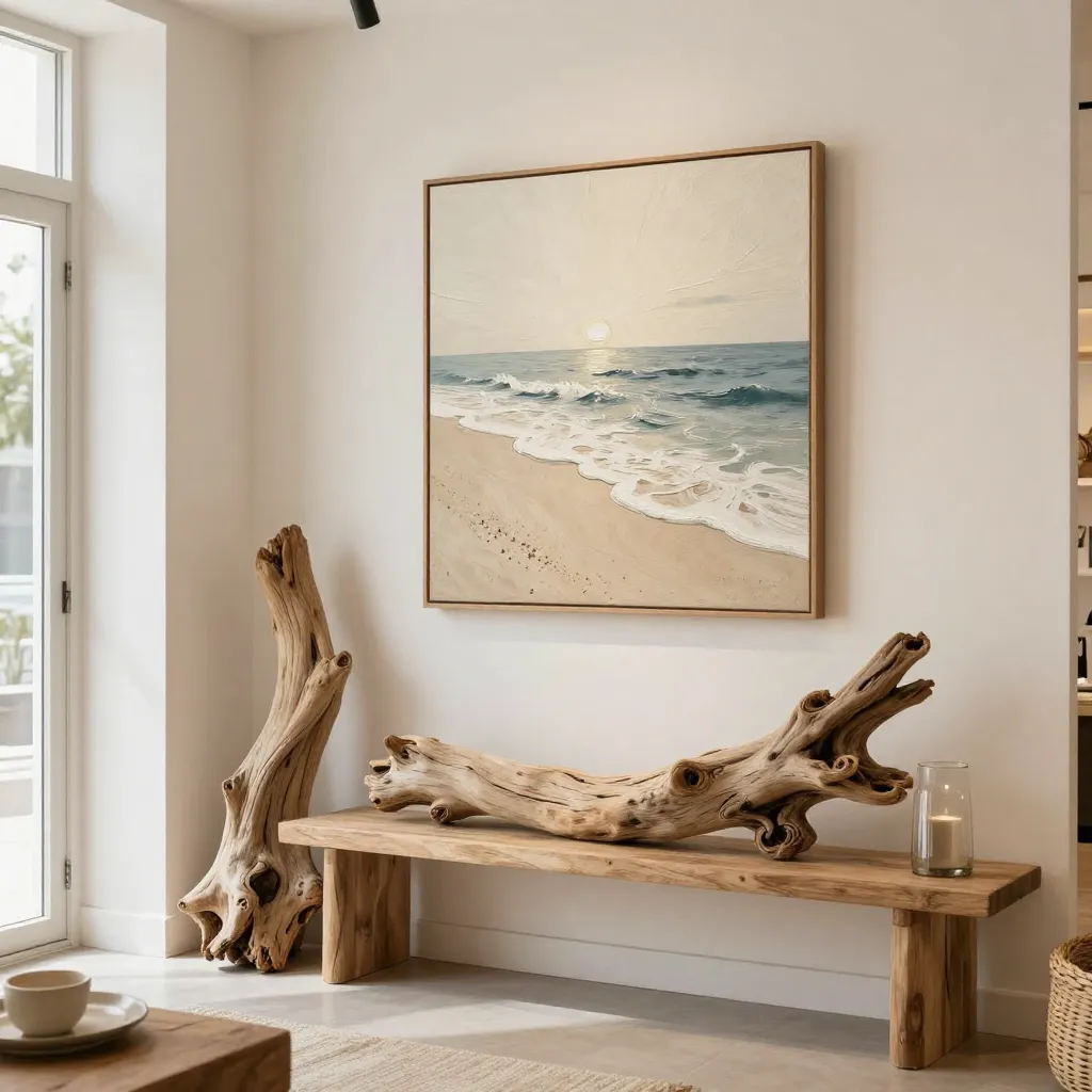 Entryway with natural accents