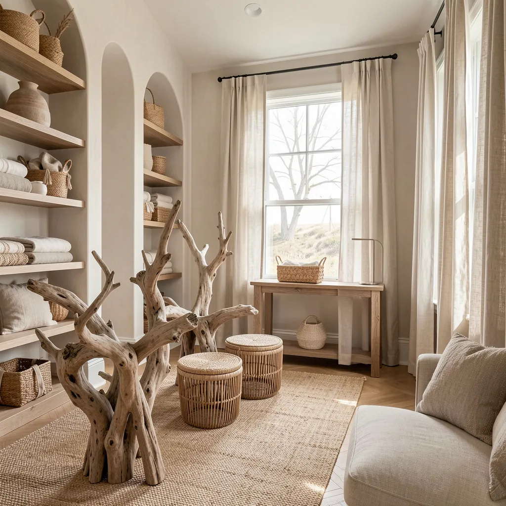 Relaxed coastal lounge