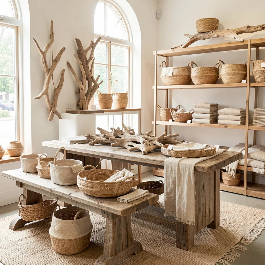 Set of three small driftwood pieces