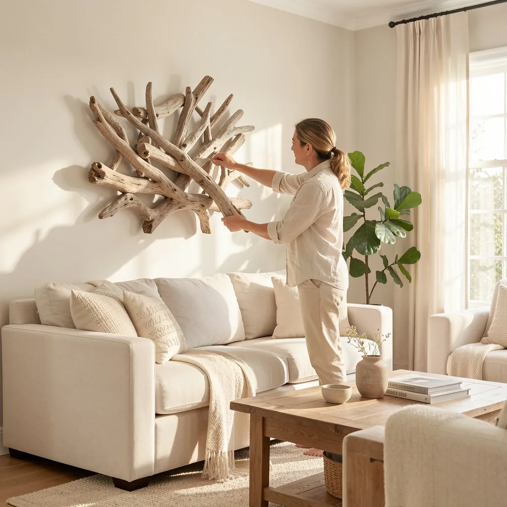 Coastal decor display