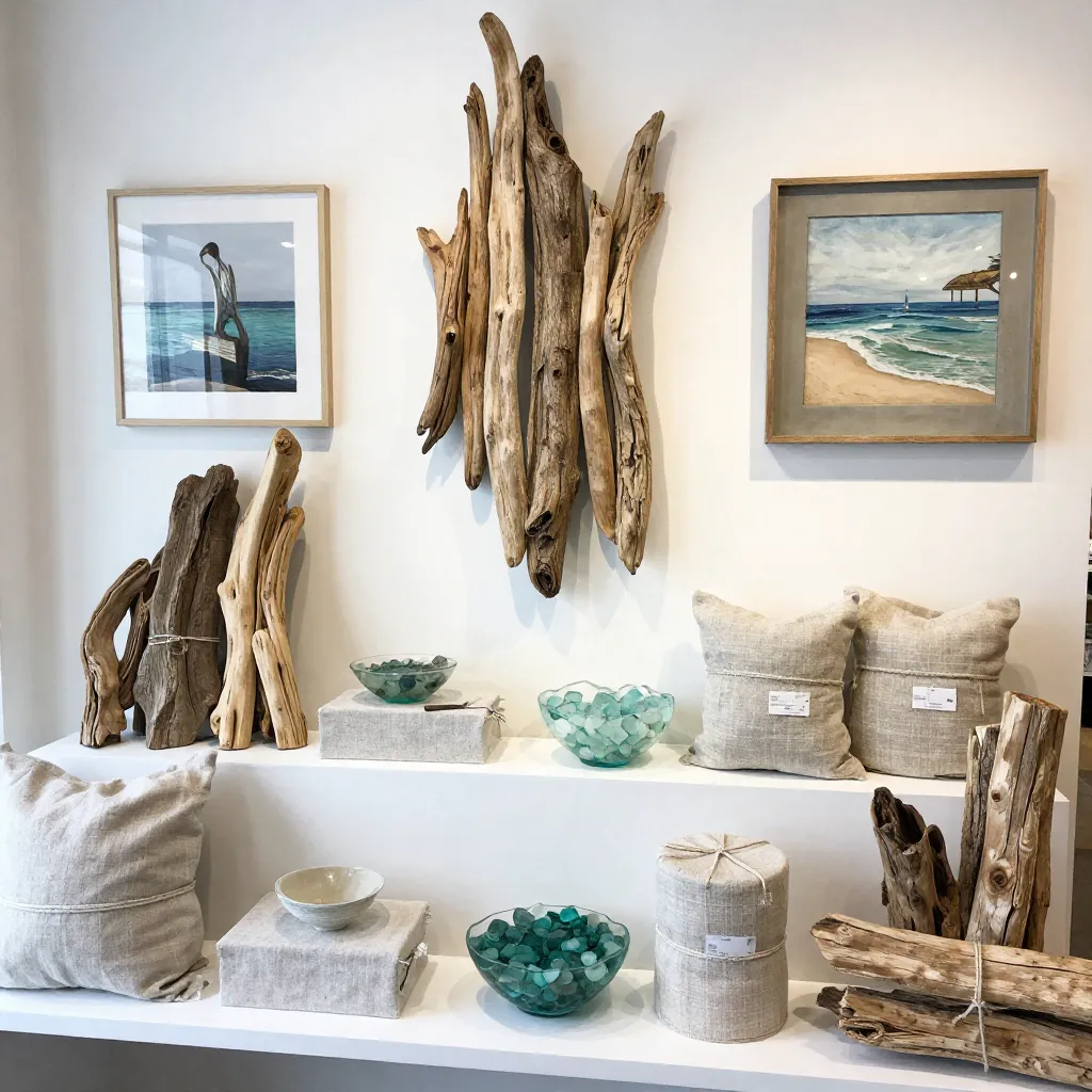 Natural oil application on driftwood